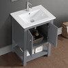 Fresca Manchester 24" Gray Traditional Bathroom Vanity - FCB2304GR-I
