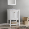 Fresca Manchester 24" White Traditional Bathroom Vanity - FCB2304WH-I