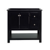 Fresca Manchester 36" Black Traditional Bathroom Cabinet - FCB2336BL