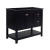 Fresca Manchester 40" Black Traditional Bathroom Cabinet - FCB2340BL