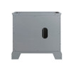 Fresca Windsor 36" Gray Textured Traditional Bathroom Cabinet - FCB2436GRV