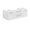Fresca Lucera 42" White Wall Hung Vessel Sink Modern Bathroom Cabinet - FCB6142WH-VSL