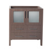 Fresca Torino 30" Gray Oak Modern Bathroom Cabinet - FCB6230GO