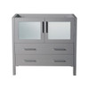 Fresca Torino 36" Gray Modern Bathroom Cabinet - FCB6236GR