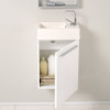 Fresca Pulito 16" Small White Modern Bathroom Vanity W/ Integrated Sink - FCB8002WH-I