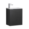 Fresca Valencia 20" Black Wall Hung Modern Bathroom Vanity - FCB8003BW-I