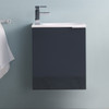 Fresca Valencia 20" Dark Slate Gray Wall Hung Modern Bathroom Vanity - FCB8003GG-I