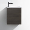 Fresca Valencia 20" Gray Oak Wall Hung Modern Bathroom Vanity - FCB8003GO-I