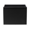 Fresca Nano 24" Black Modern Bathroom Cabinet - FCB8006BW