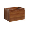 Fresca Mezzo 30" Teak Wall Hung Modern Bathroom Cabinet - FCB8007TK