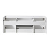 Fresca Opulento 54" White Modern Double Sink Cabinet - FCB8013WH
