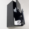 Fresca Black Bathroom Linen Side Cabinet W/ 2 Storage Areas - FST8091BW