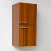 Fresca Teak Bathroom Linen Side Cabinet W/ 2 Storage Areas - FST8091TK