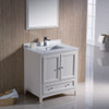 Fresca Oxford 30" Antique White Traditional Bathroom Vanity - FVN2030AW