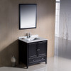 Fresca Oxford 30" Espresso Traditional Bathroom Vanity - FVN2030ES