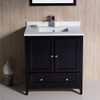 Fresca Oxford 30" Espresso Traditional Bathroom Vanity - FVN2030ES