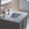 Fresca Oxford 30" Gray Traditional Bathroom Vanity - FVN2030GR