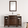 Fresca Cambridge 48" Antique Coffee Traditional Bathroom Vanity W/ Mirror - FVN21-122412AC