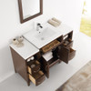 Fresca Cambridge 48" Antique Coffee Traditional Bathroom Vanity W/ Mirror - FVN21-122412AC
