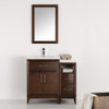 Fresca Cambridge 36" Antique Coffee Traditional Bathroom Vanity W/ Mirror - FVN21-2412AC