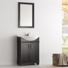 Fresca Hartford 24" Black Traditional Bathroom Vanity - FVN2302BL-CMB