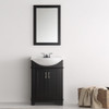 Fresca Hartford 24" Black Traditional Bathroom Vanity - FVN2302BL-CMB