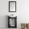 Fresca Hartford 24" Black Traditional Bathroom Vanity - FVN2302BL-CMB
