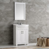 Fresca Hartford 24" White Traditional Bathroom Vanity - FVN2302WH-CMB