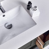 Fresca Manchester Regal 36" Gray Wood Veneer Traditional Bathroom Vanity W/ Mirror - FVN2336VG