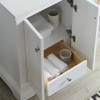Fresca Windsor 24" Matte White Traditional Bathroom Vanity W/ Mirror - FVN2424WHM
