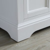 Fresca Windsor 24" Matte White Traditional Bathroom Vanity W/ Mirror - FVN2424WHM