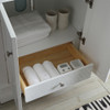 Fresca Windsor 24" Matte White Traditional Bathroom Vanity W/ Mirror - FVN2424WHM