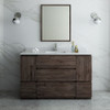 Fresca Formosa 54" Floor Standing Modern Bathroom Vanity W/ Mirror - FVN31-123012ACA-FC
