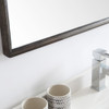 Fresca Formosa 60" Floor Standing Double Sink Modern Bathroom Vanity W/ Open Bottom & Mirrors - FVN31-3030ACA-FS
