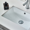 Fresca Lucera 24" Gray Wall Hung Undermount Sink Modern Bathroom Vanity W/ Medicine Cabinet - FVN6124GR-UNS