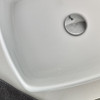 Fresca Lucera 36" White Wall Hung Vessel Sink Modern Bathroom Vanity W/ Medicine Cabinet - Left Version - FVN6136WH-VSL-L