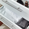 Fresca Lucera 60" White Wall Hung Single Undermount Sink Modern Bathroom Vanity W/ Medicine Cabinet - FVN6160WH-UNS