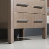 Fresca Torino 24" Gray Oak Modern Bathroom Vanity W/ Integrated Sink - FVN6224GO-UNS