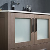 Fresca Torino 30" Gray Oak Modern Bathroom Vanity W/ Integrated Sink - FVN6230GO-UNS