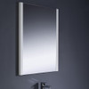 Fresca Torino 30" White Modern Bathroom Vanity W/ Vessel Sink - FVN6230WH-VSL