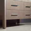 Fresca Torino 36" Gray Oak Modern Bathroom Vanity W/ Integrated Sink - FVN6236GO-UNS