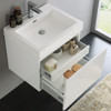 Fresca Nano 24" White Modern Bathroom Vanity W/ Medicine Cabinet - FVN8006WH