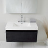 Fresca Mezzo 39" Black Modern Bathroom Vanity W/ Medicine Cabinet - FVN8010BW