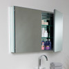Fresca Mezzo 39" Black Modern Bathroom Vanity W/ Medicine Cabinet - FVN8010BW
