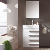 Fresca Livello 24" White Modern Bathroom Vanity W/ Medicine Cabinet - FVN8024WH