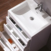 Fresca Livello 24" White Modern Bathroom Vanity W/ Medicine Cabinet - FVN8024WH