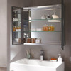 Fresca Livello 30" White Modern Bathroom Vanity W/ Medicine Cabinet - FVN8030WH