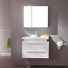 Fresca Medio 32" White Modern Bathroom Vanity W/ Medicine Cabinet - FVN8080WH