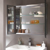 Fresca Medio 32" White Modern Bathroom Vanity W/ Medicine Cabinet - FVN8080WH