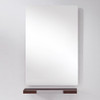 Fresca Adour 16" Dark Walnut Modern Bathroom Vanity W/ Mirror - FVN8110DK